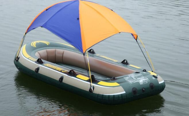 2020 Inflatable Kayaks Intex Folding Fishing Boat Awning 